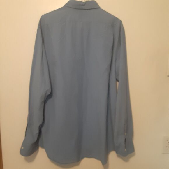 Polo Ralph Lauren Button Up Shirt Mens XL Blue Pink Pony Preppy - Picture 6 of 8